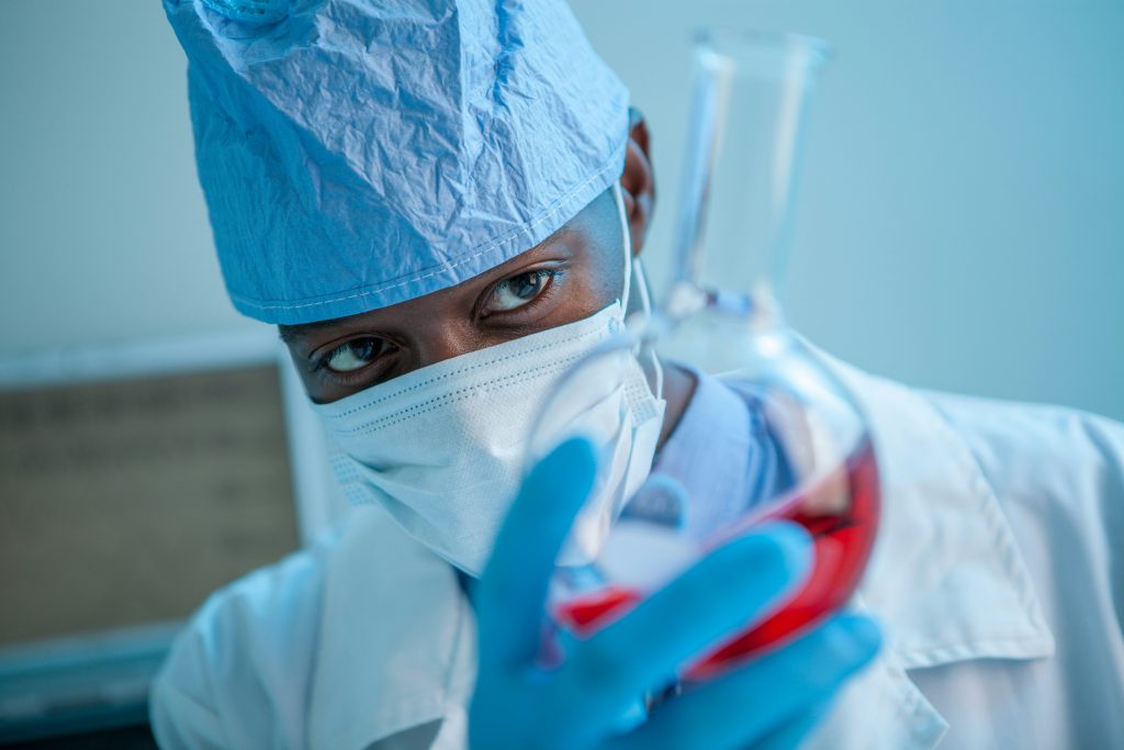 Estudante de Medicina em sua rotina
